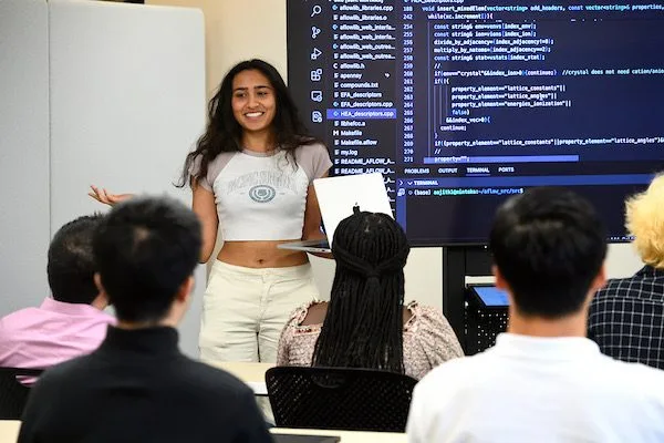 Undergraduate-led tutorial