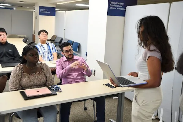 Undergraduate-led tutorial