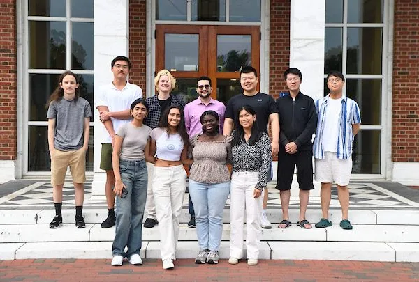 The group at Mason Hall