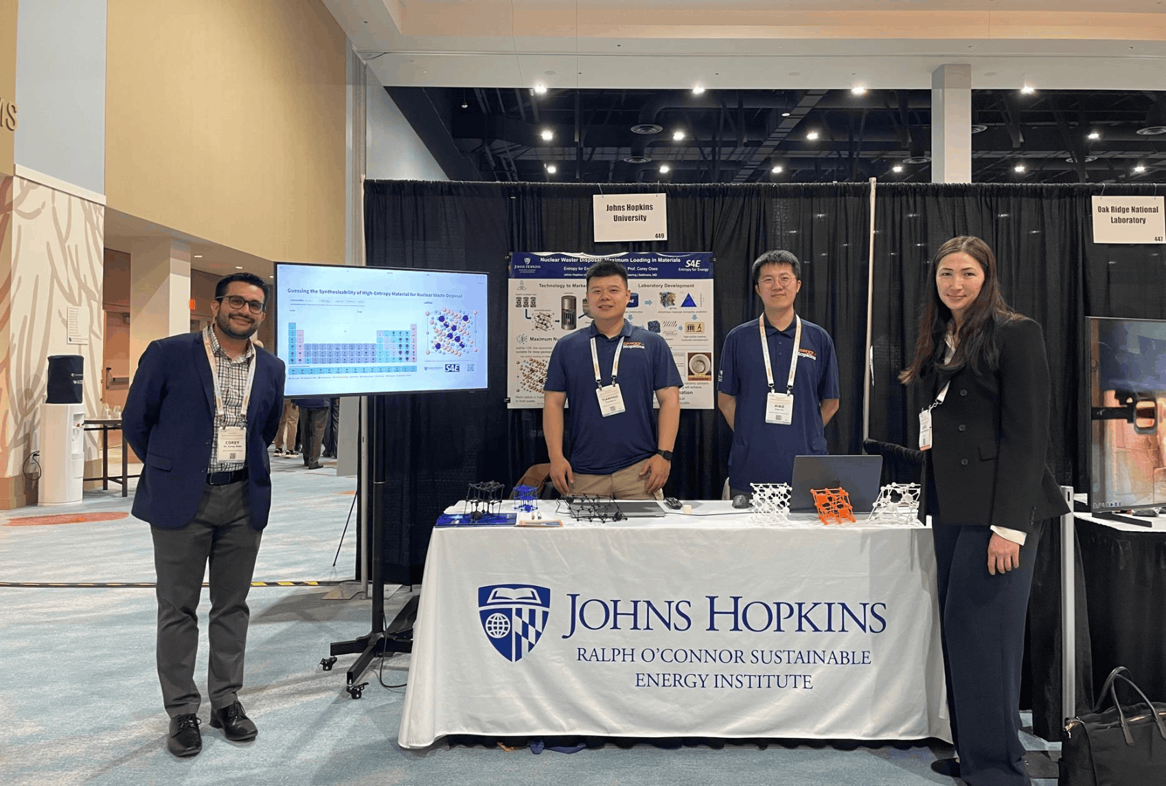 Image for news Dr. Oses is awarded ARPA-E Igniite young investigator and the group attended the 2026 ARPA-E Energy Innovation Summit!