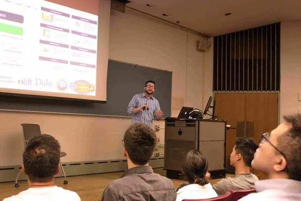 Image for news Prof. Oses presents to JHU's Materials Graduate Society